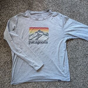 Patagonia Capilene Long Sleeve Synthetic Tee Mens Large